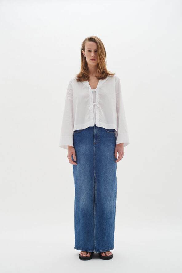 InWear PheifferIW Long Skirt Medium blue