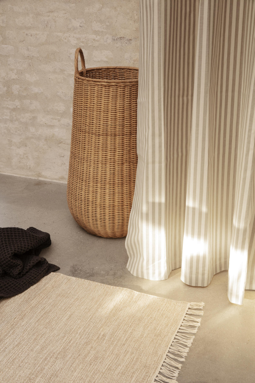 Ferm Living Chambray douchegordijn zand