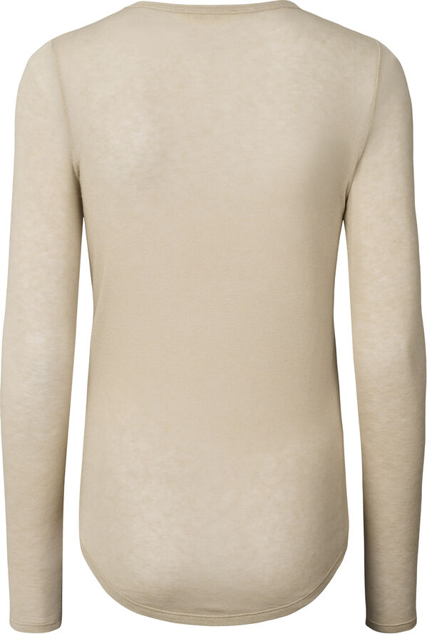 Gai&Lisva Thyra L/S Wool Top Smoke gray