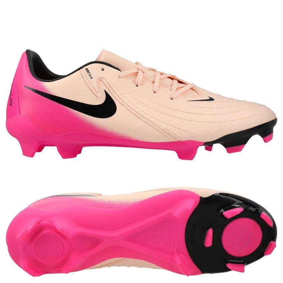 Nike Phantom GX II Academy MG Prism - Rouge foncé/Noir/Rose