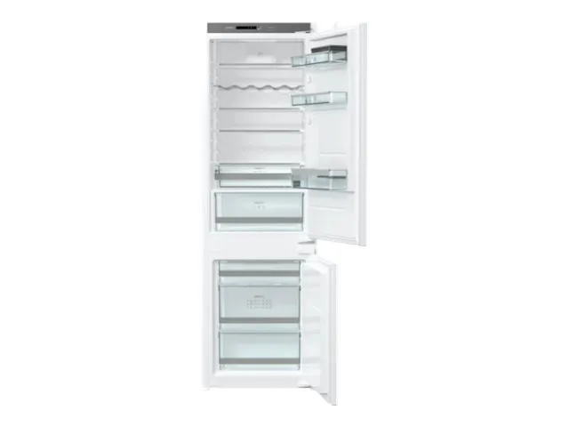 Gorenje NRKI4182A1 - Køleskab/fryser - bund-fryser - til indbygning - niche - bredde: 56 cm - dybde: 56 cm - højde: 177.5 cm - 248 liter - Klasse F - hvid