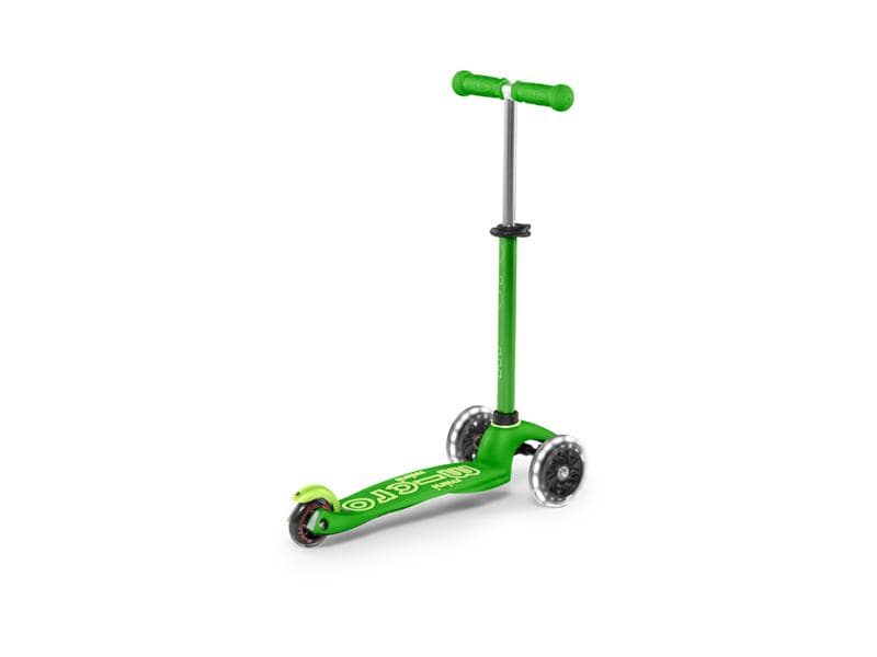 Micro Mobility Kickboard Mini Micro Deluxe  Green (LED) Kickboard