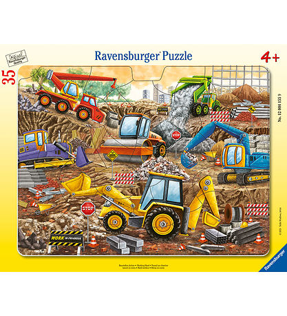 Ravensburger Puzzlespiel - 35 Teile - Hart arbeiten
