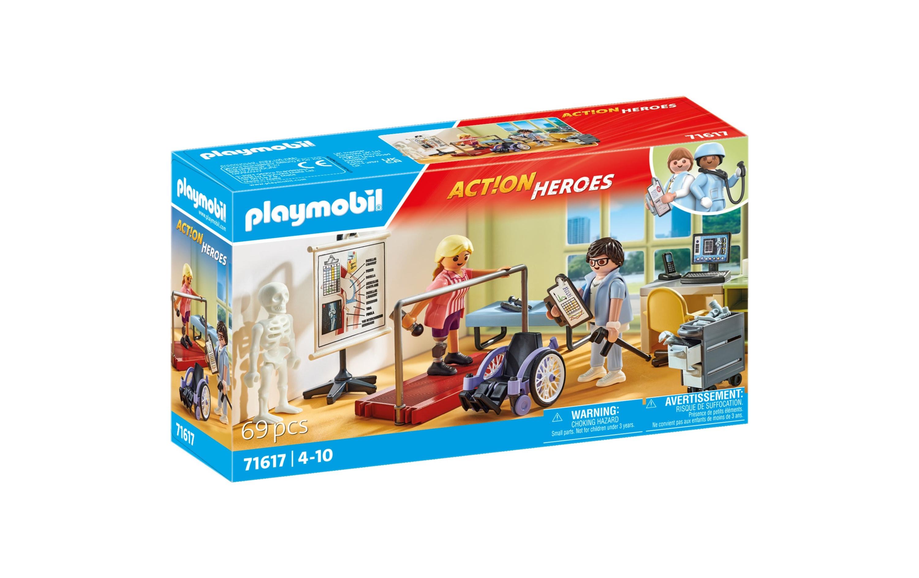 Action Heroes Orthopädie 71617Krankenhaus Spielset mit Figuren