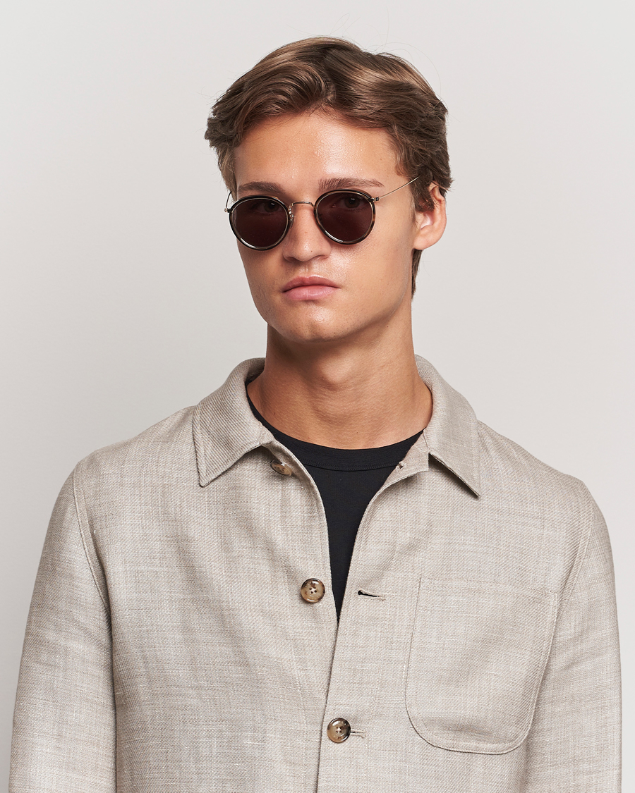 Eyevan 7285 717E Sunglasses Dark Brown