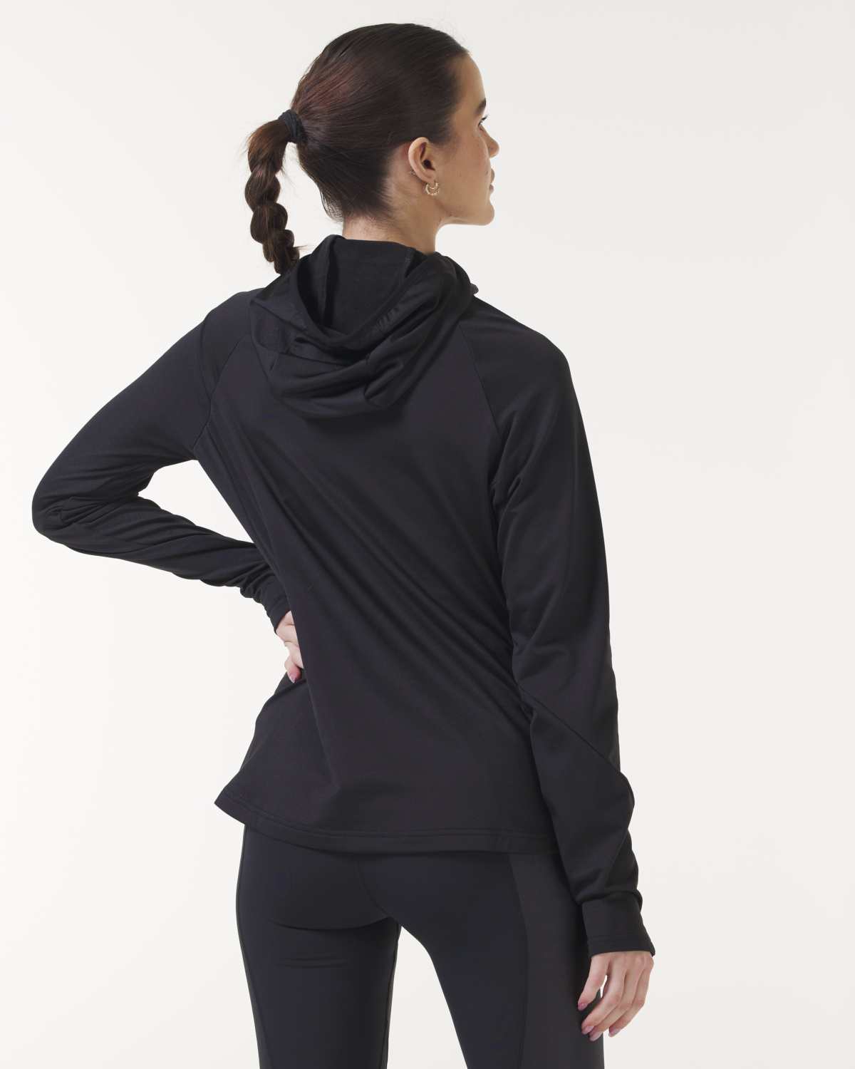 LEVITY Radical Run Tech Hood Black