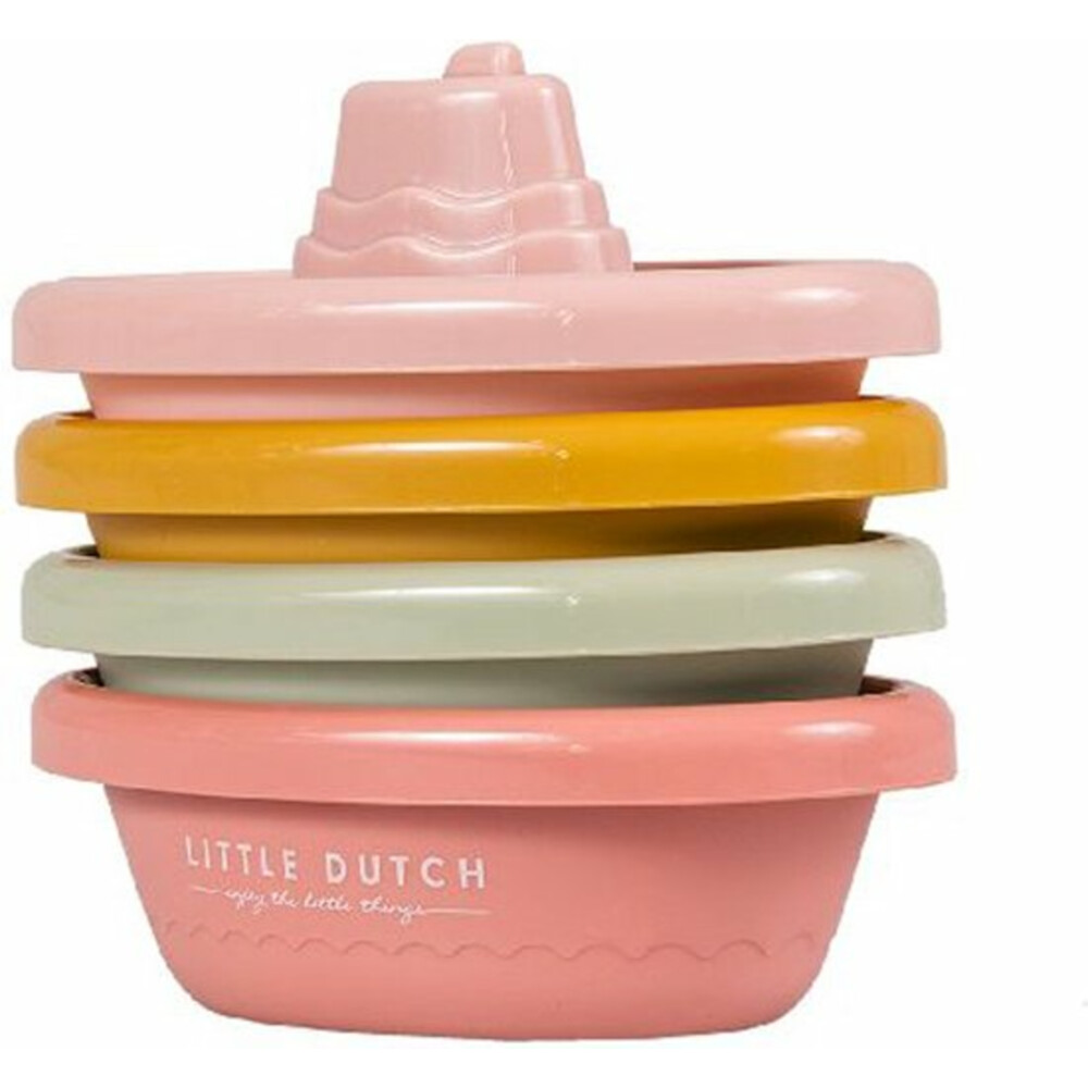 Little Dutch Bad Bootjes 4-delig Roze