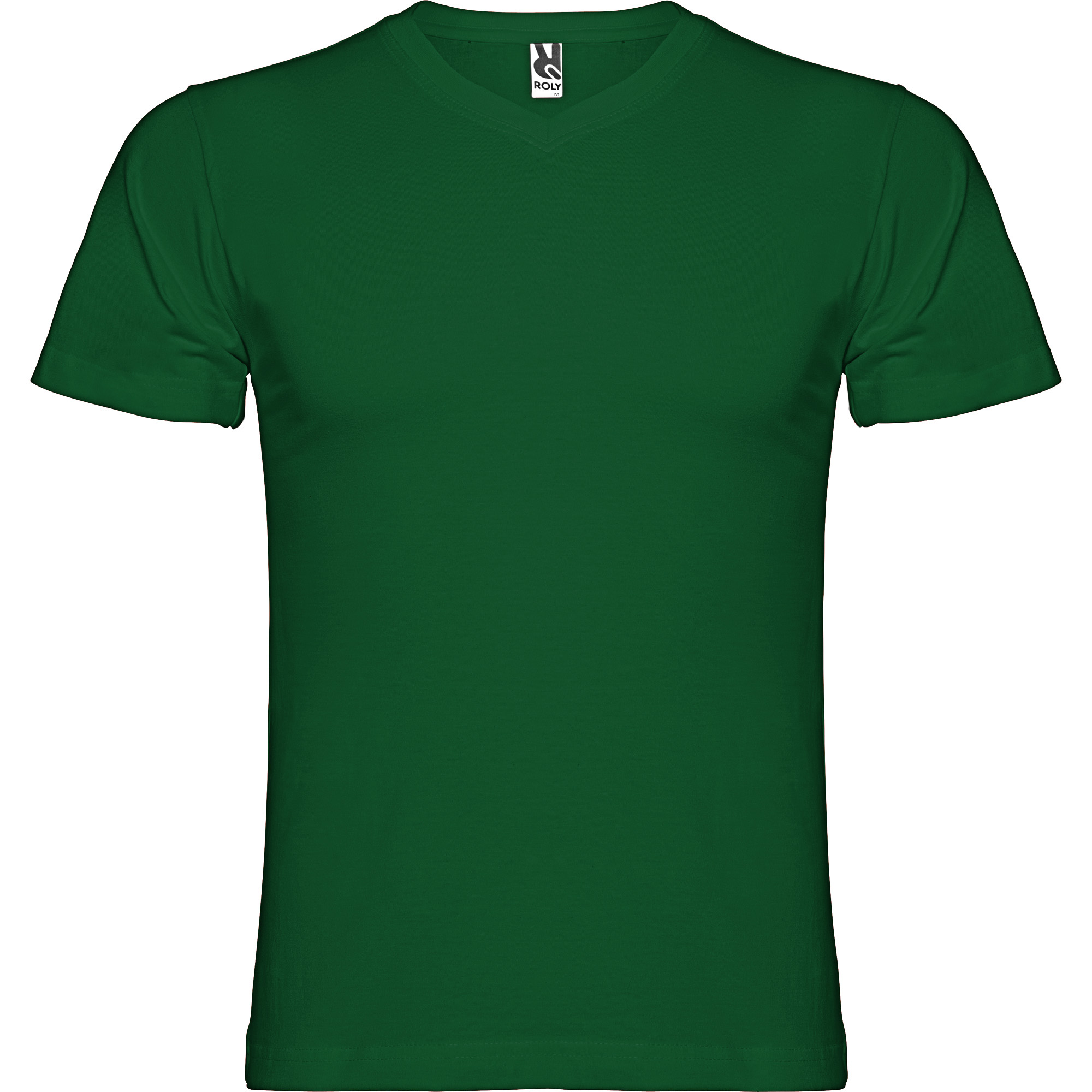 Roly CA6503 - T-shirt Col V Double Épaisseur en Coton