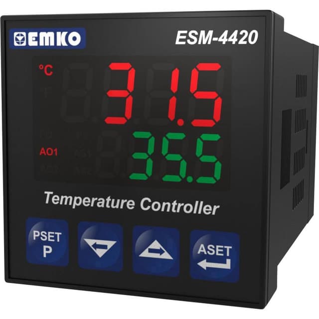 Emko ESM-4420 2-punkt, P, PI, PD, PID Temperaturregulator J, K, R, S, T, Pt