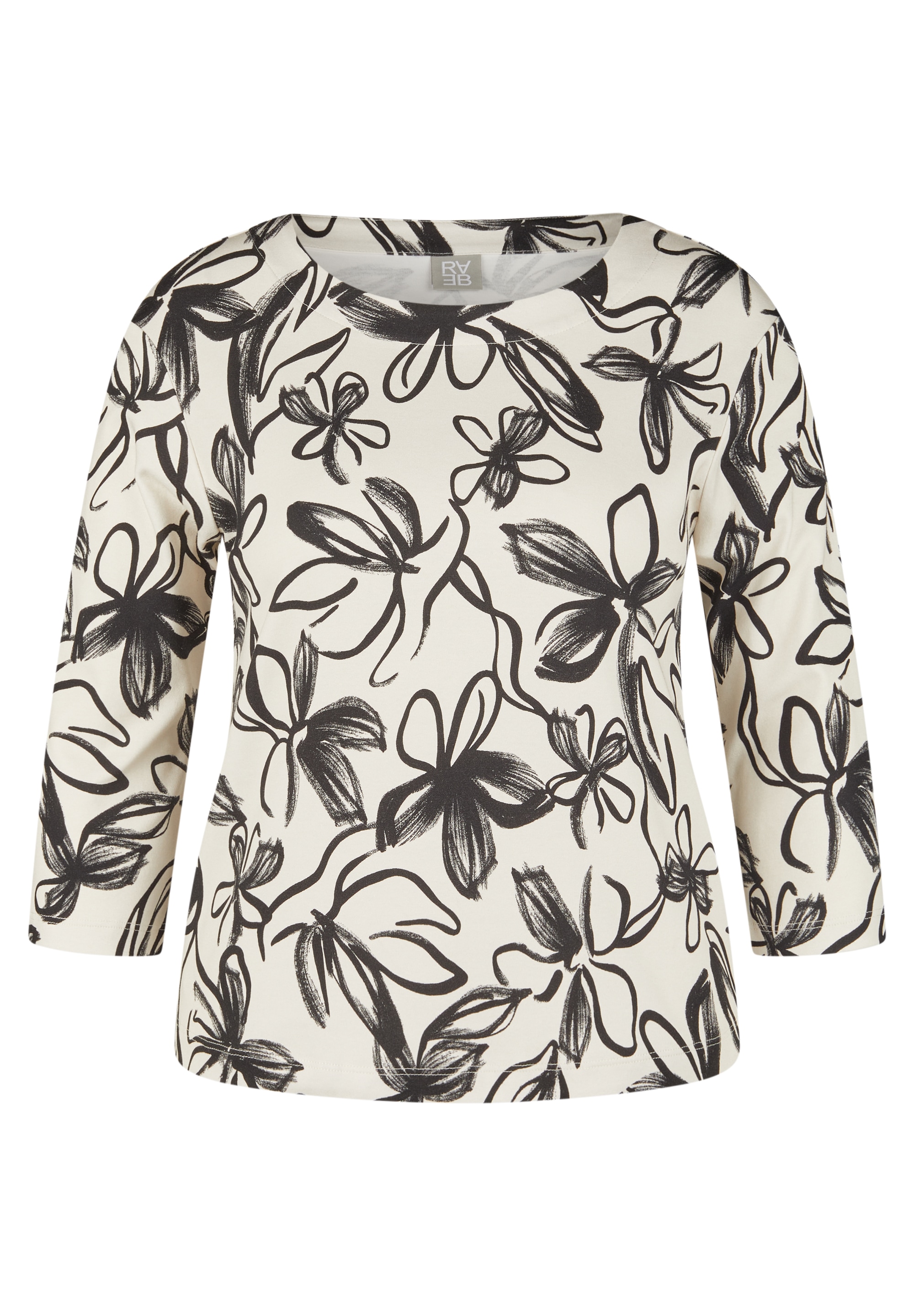Rabe 3/4-Arm-Shirt mit All-Over Print