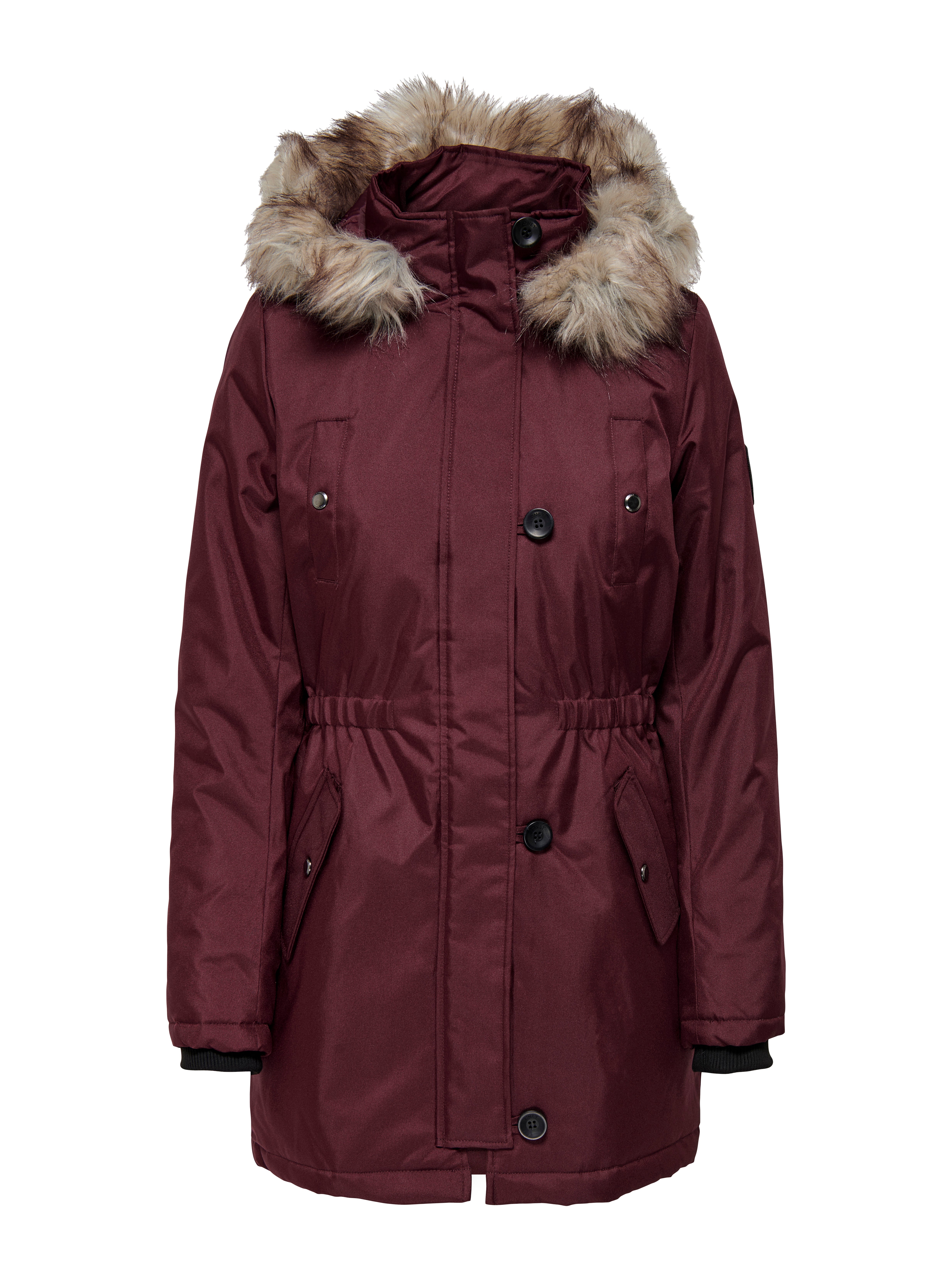 ONLIRIS Langer Parka Windsor Wine
