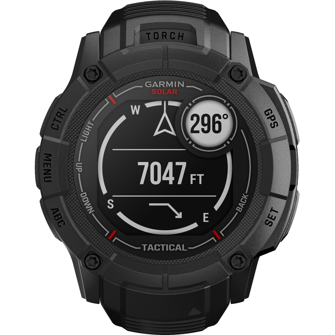 Garmin Instinct 2X Solar Tactical Edition Schwarz