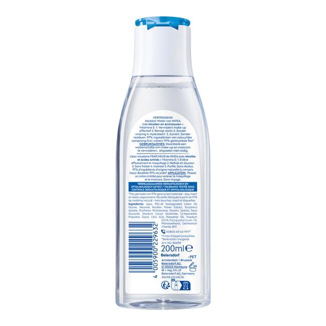 NIVEA MicellAIR Skin Breathe Micellair Water Normale huid 200 ML