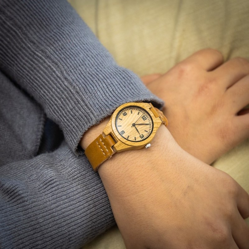 Montre Femme CHTIME bracelet Cuir Marron