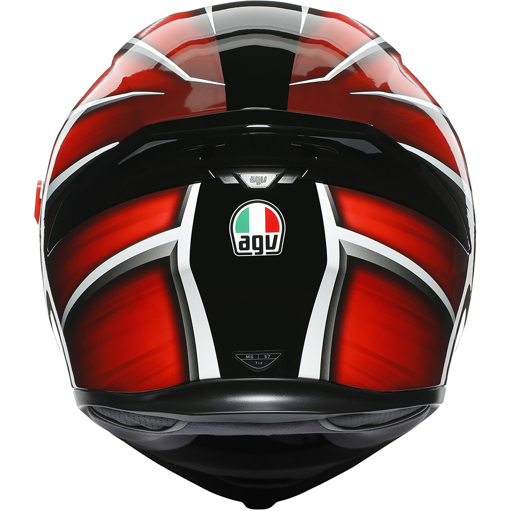 AGV - Casque K5 S Tempest Noir / Rouge