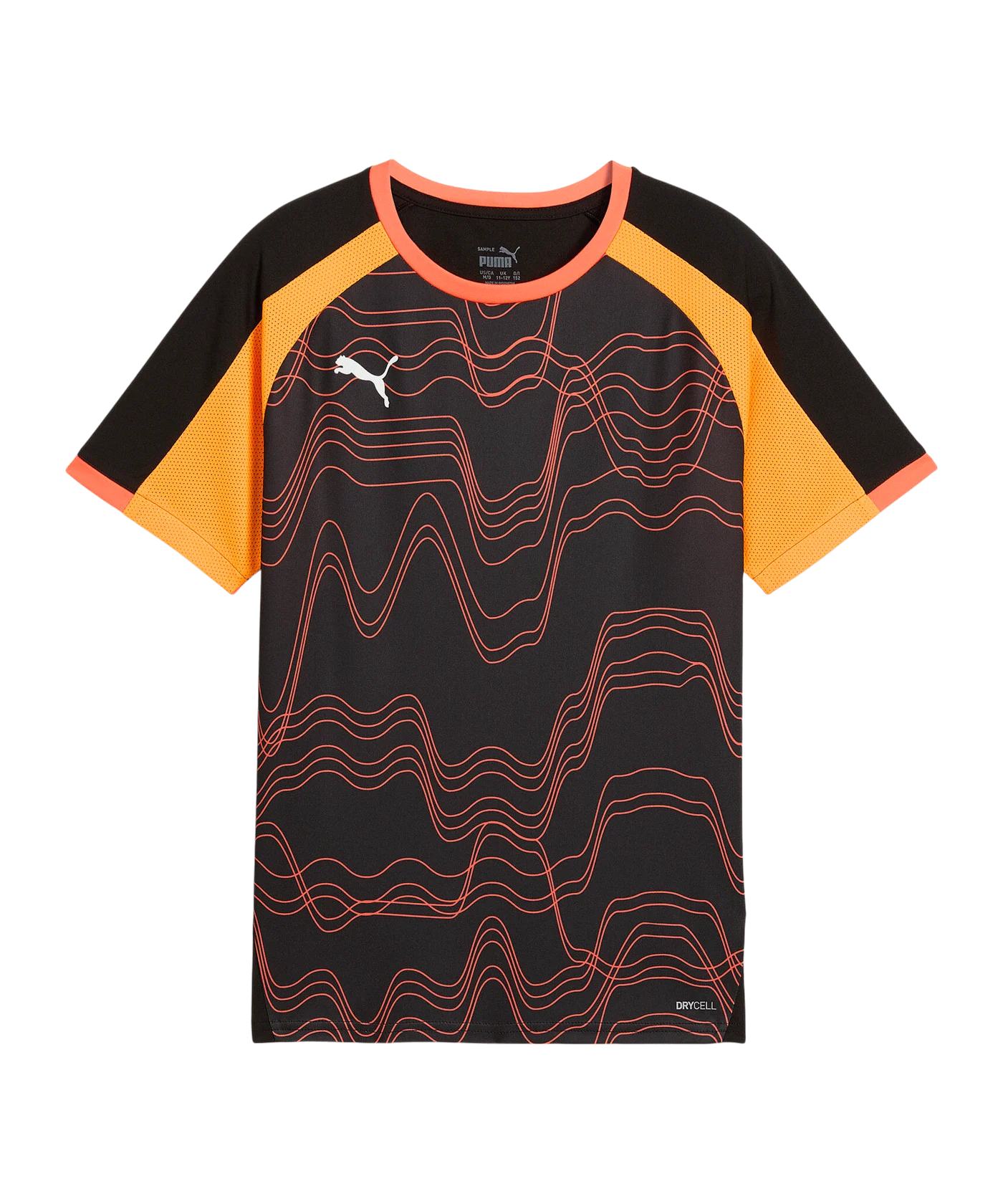 PUMA individualLIGA Graphic Trikot Kids Schwarz F07