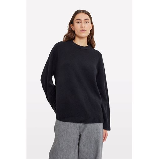 Envii Enorta Striktrøje, Black, M