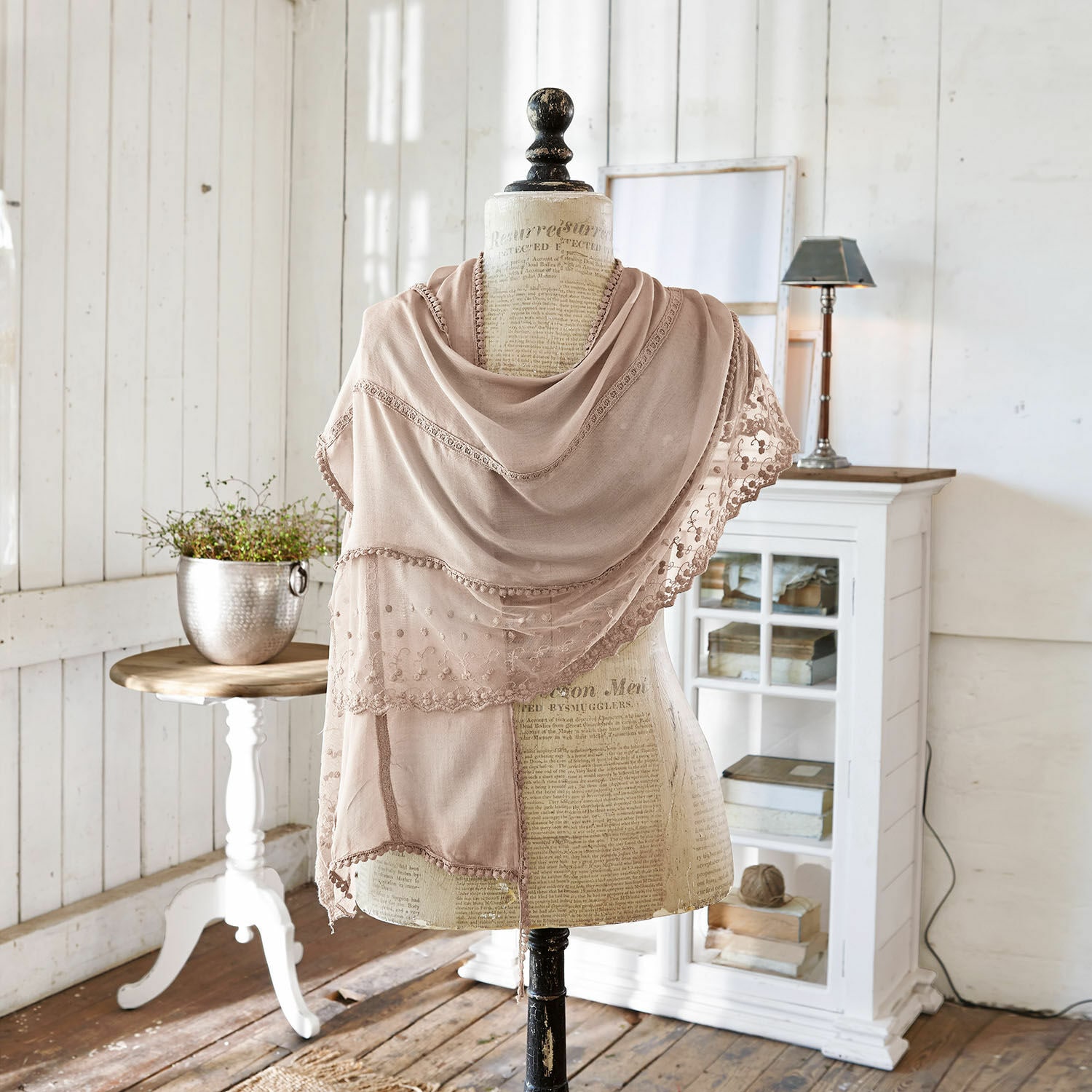 Schal Elvire taupe