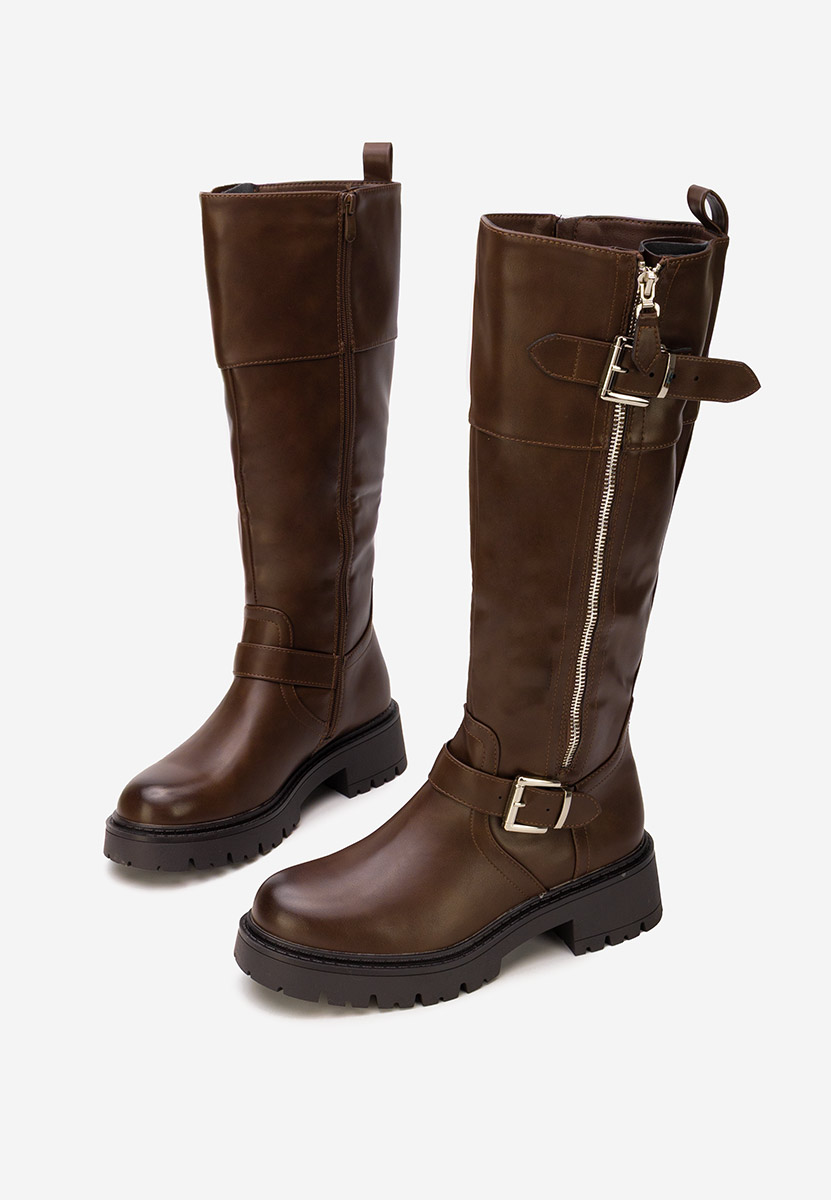 Bottes femme brunes Pavora