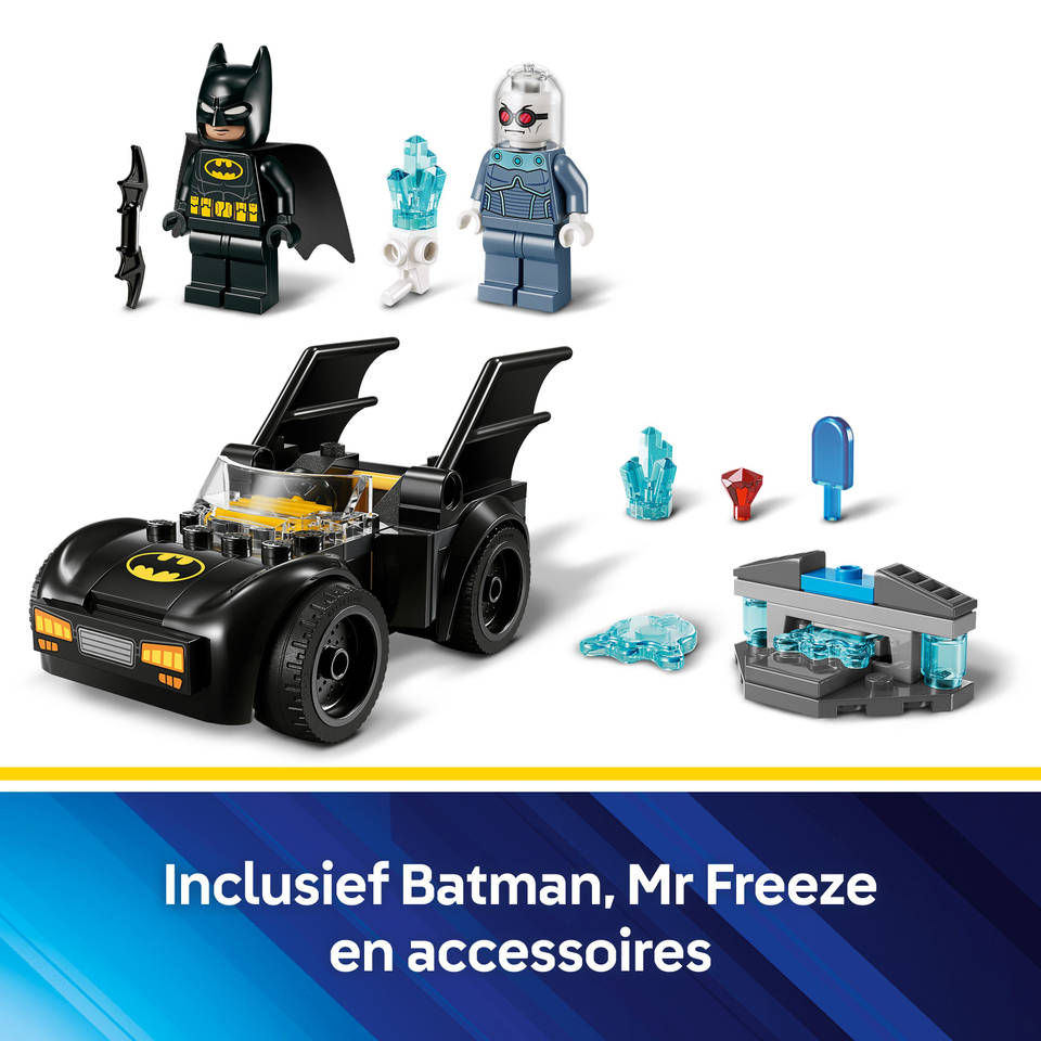 LEGO DC Batman en Batmobile vs. Mr. Freeze 76301