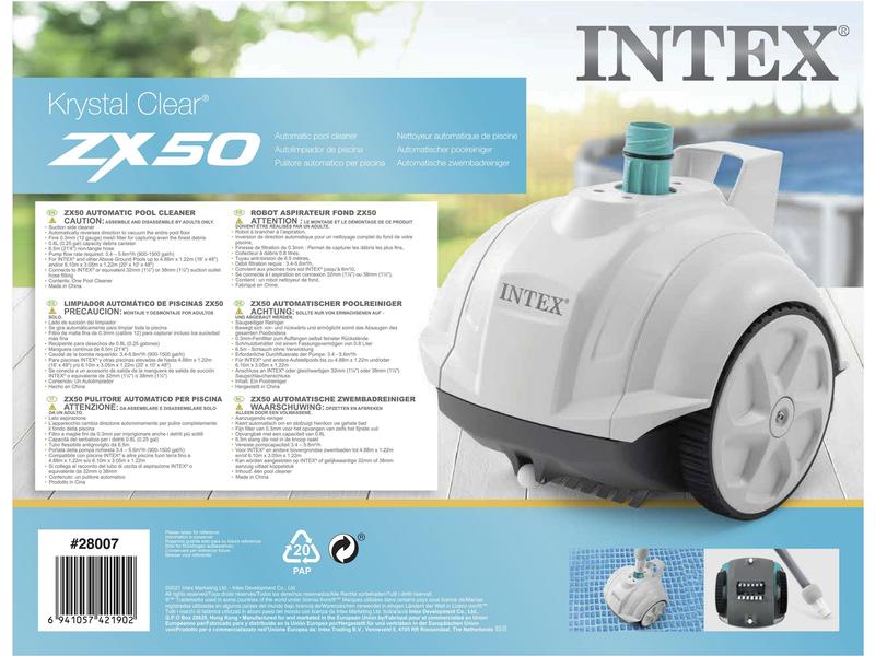 Intex Poolreinigung ZX50 Automatic Pool Cleaner