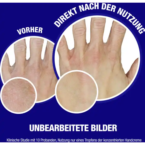 Sofort einziehende Handcreme Reisegröße