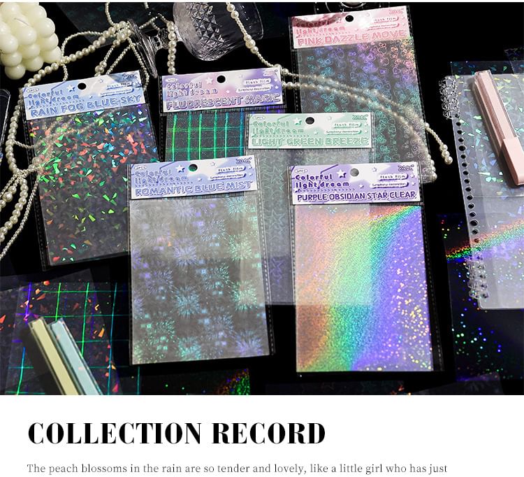 Jun's Journal - Holografische sticker (verschillende ontwerpen) / set