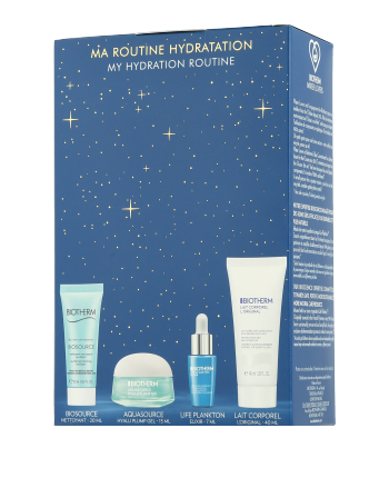 Biotherm Aquasource Holiday Starter Set mit Hyalu Plump Gel 15ml-40ml-20ml-7ml