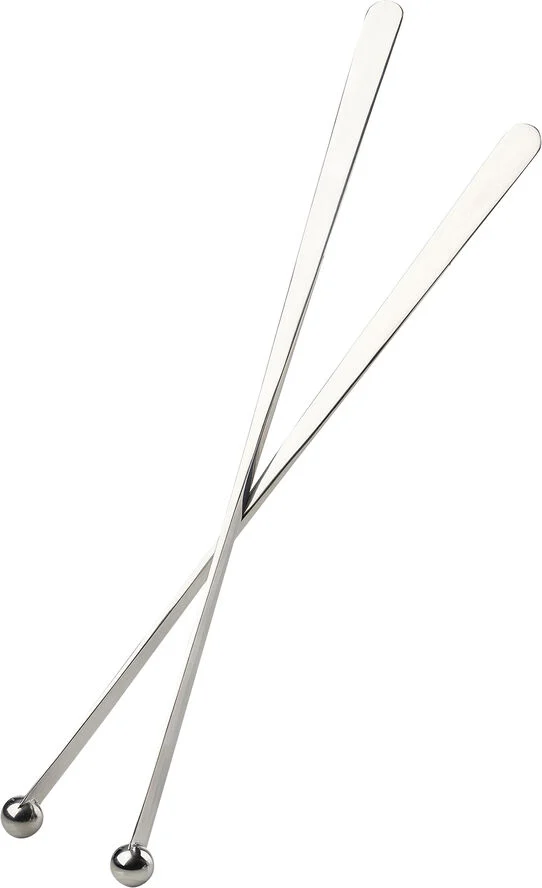 Zone Cocktailske 2stk Rocks 25/28 cm Polished steel