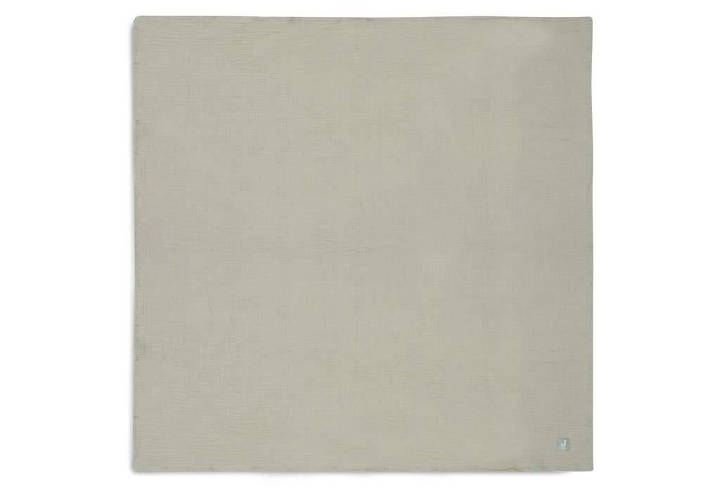 Hydrofiele Doek Large 115x115cm Olive Green/Ivory (2pack)