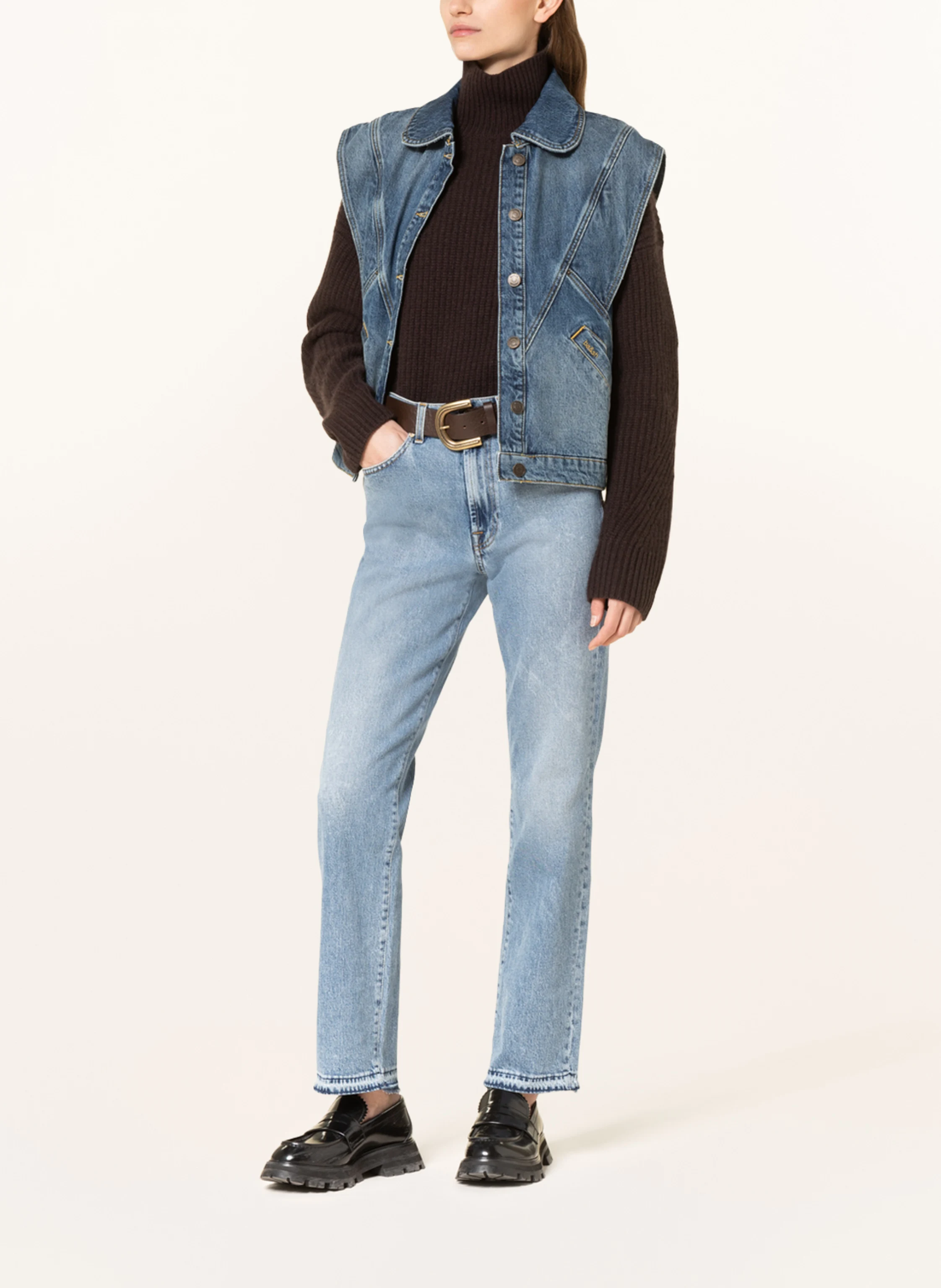 ba&sh Jeansweste MAX