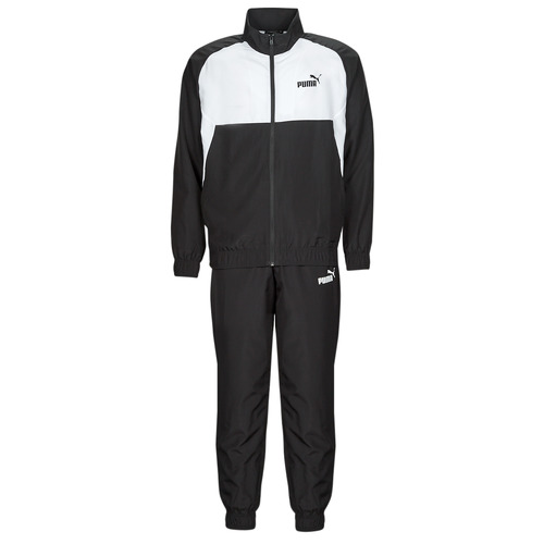 Puma - WOVEN TRACKSUIT - Noir / Blanc