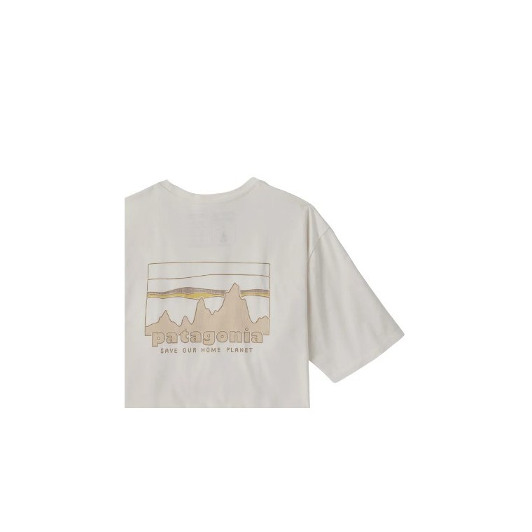 Patagonia M's '73 Skyline Organic T-Shirt Birch White