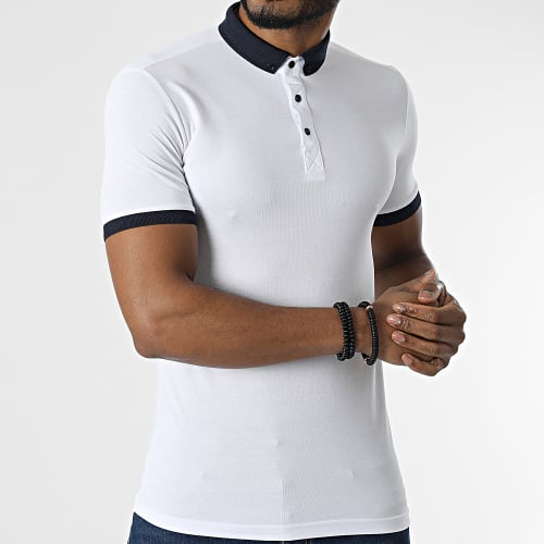 Polo Manches Courtes 1058 Blanc