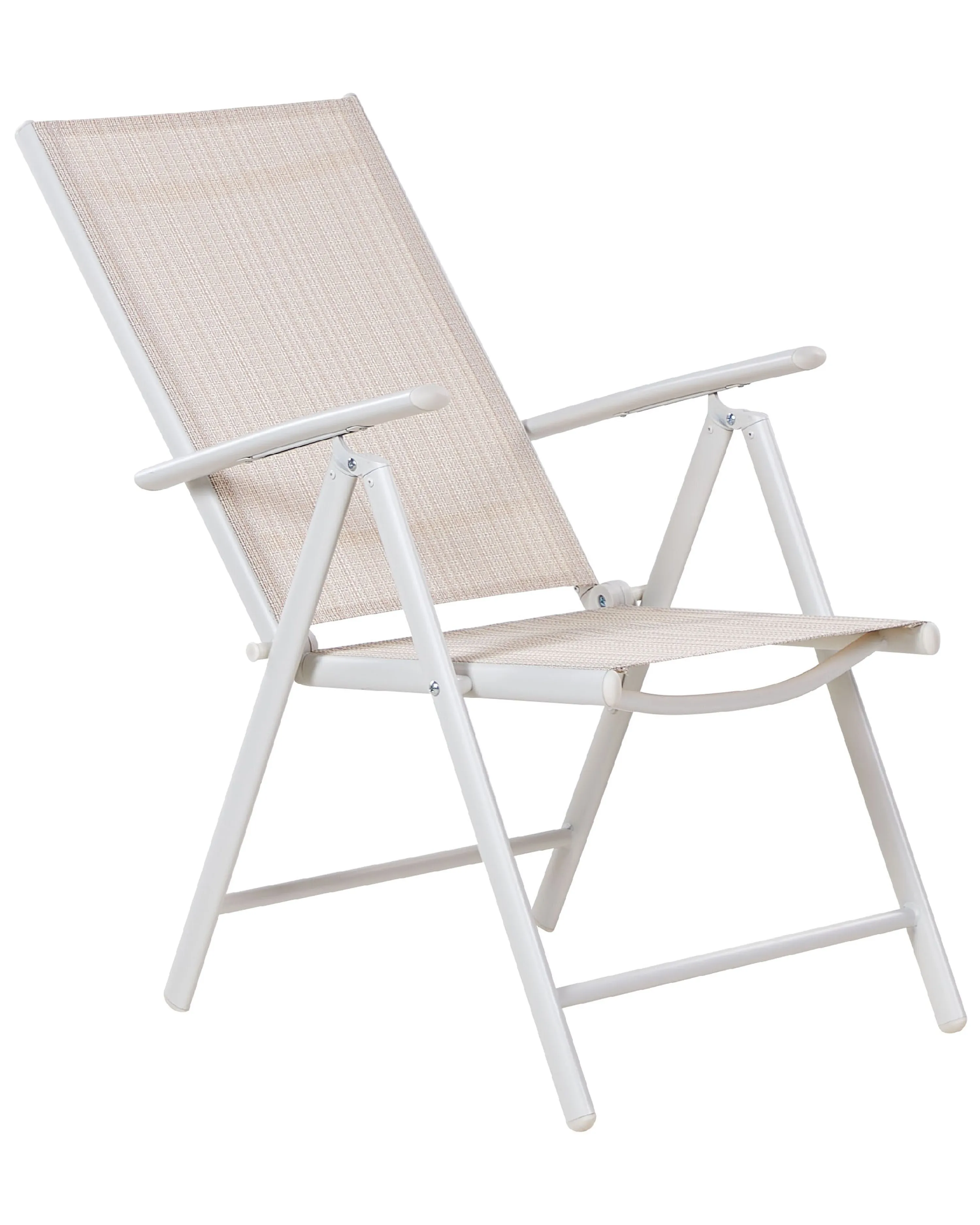 Set van 6 tuinstoelen CATANIA Metaal Beige