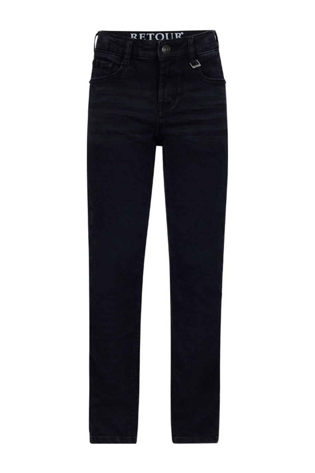 Retour Jeans straight leg jeans black denim