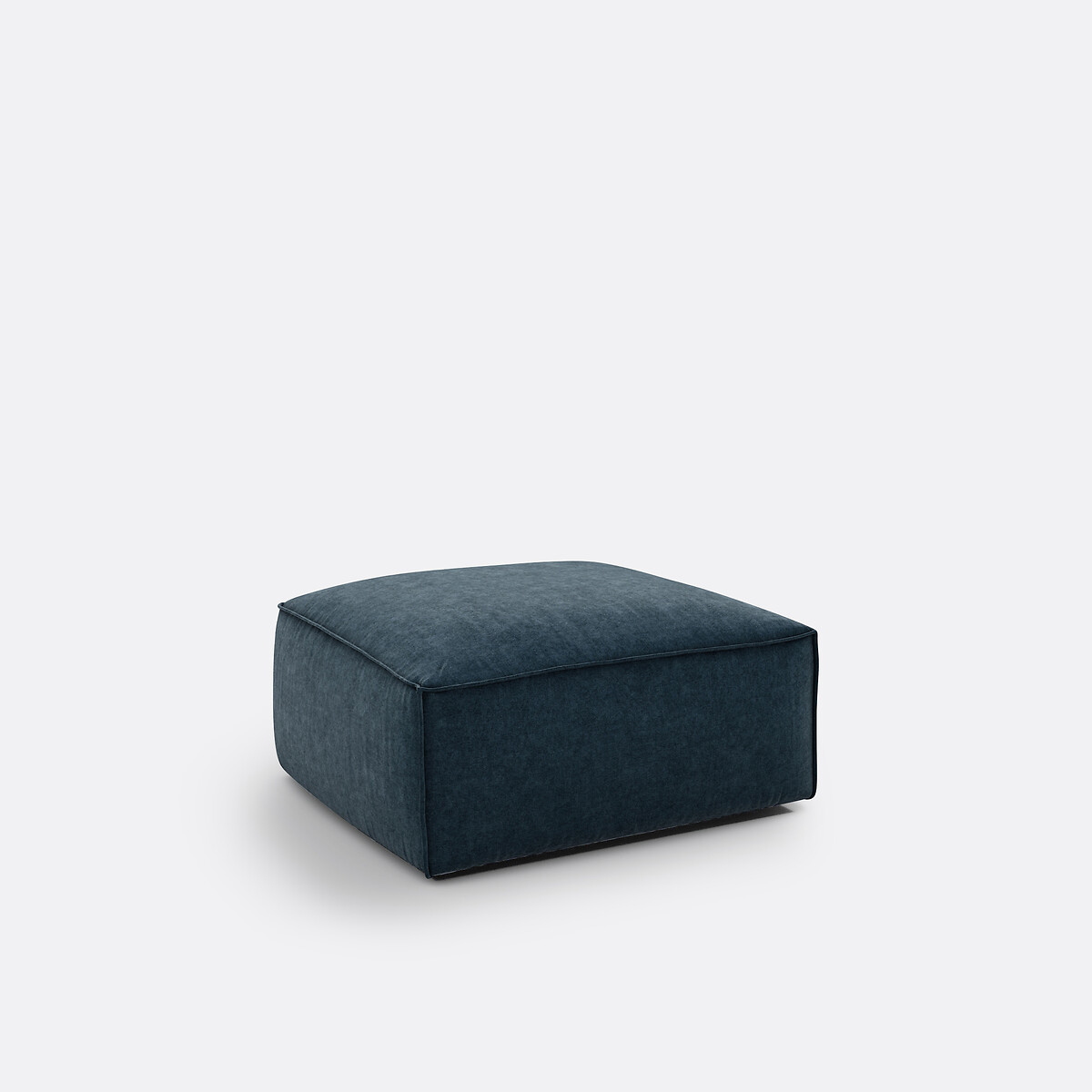 LA REDOUTE INTERIORS<br>Puf modular de veludo texturizado, Seven