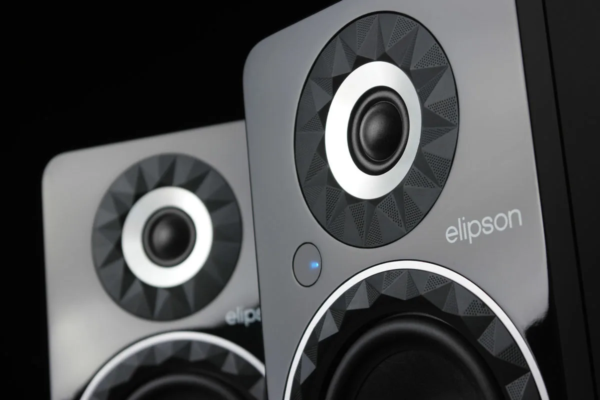 Elipson Prestige Facet 6B BT Phono Noir Enceintes sans fil hi-fi