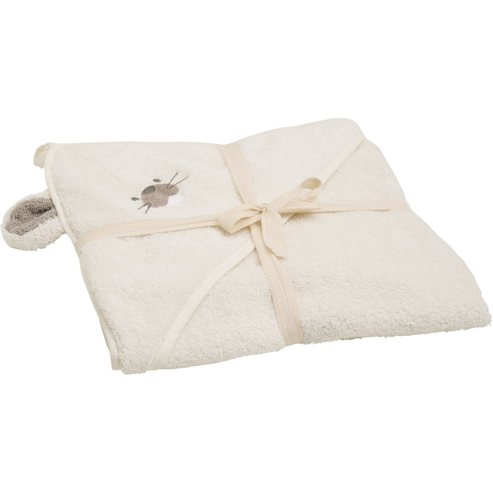 Køb Pippi Egret Hooded Baby Håndklæde