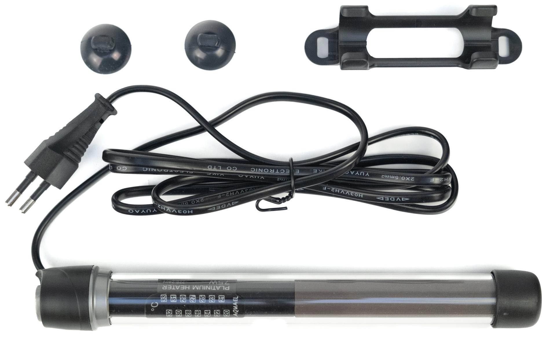 Platinium Heater 100 WGlas-Aquarienheizer mit elektronischem Thermostat
