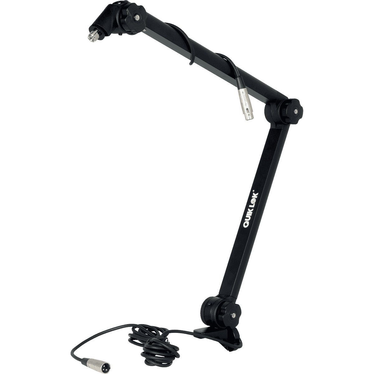 Quiklok A26 desktop microfoonarm met microfoonkabel