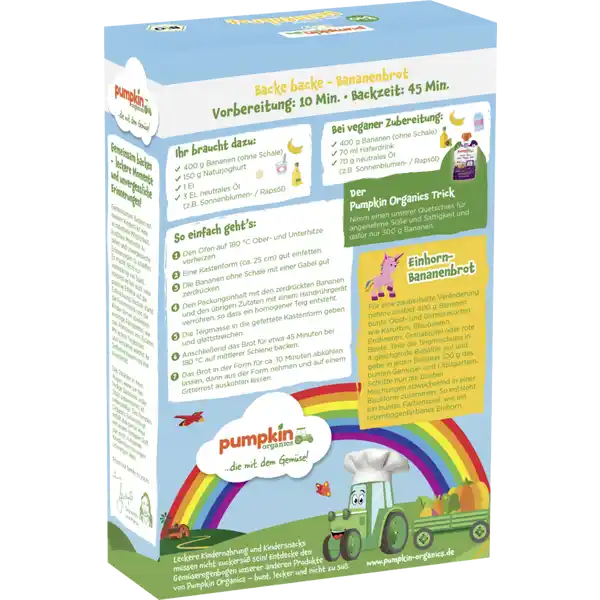 Bio Hafer & Dinkel Bananenbrot