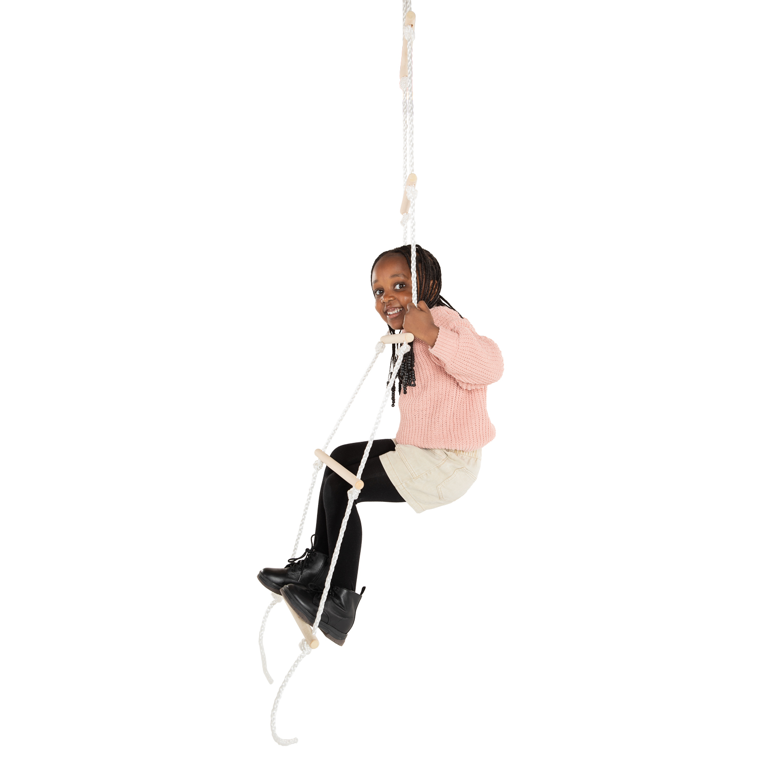 Small Foot - Touwladder met 6 Treden, 200cm