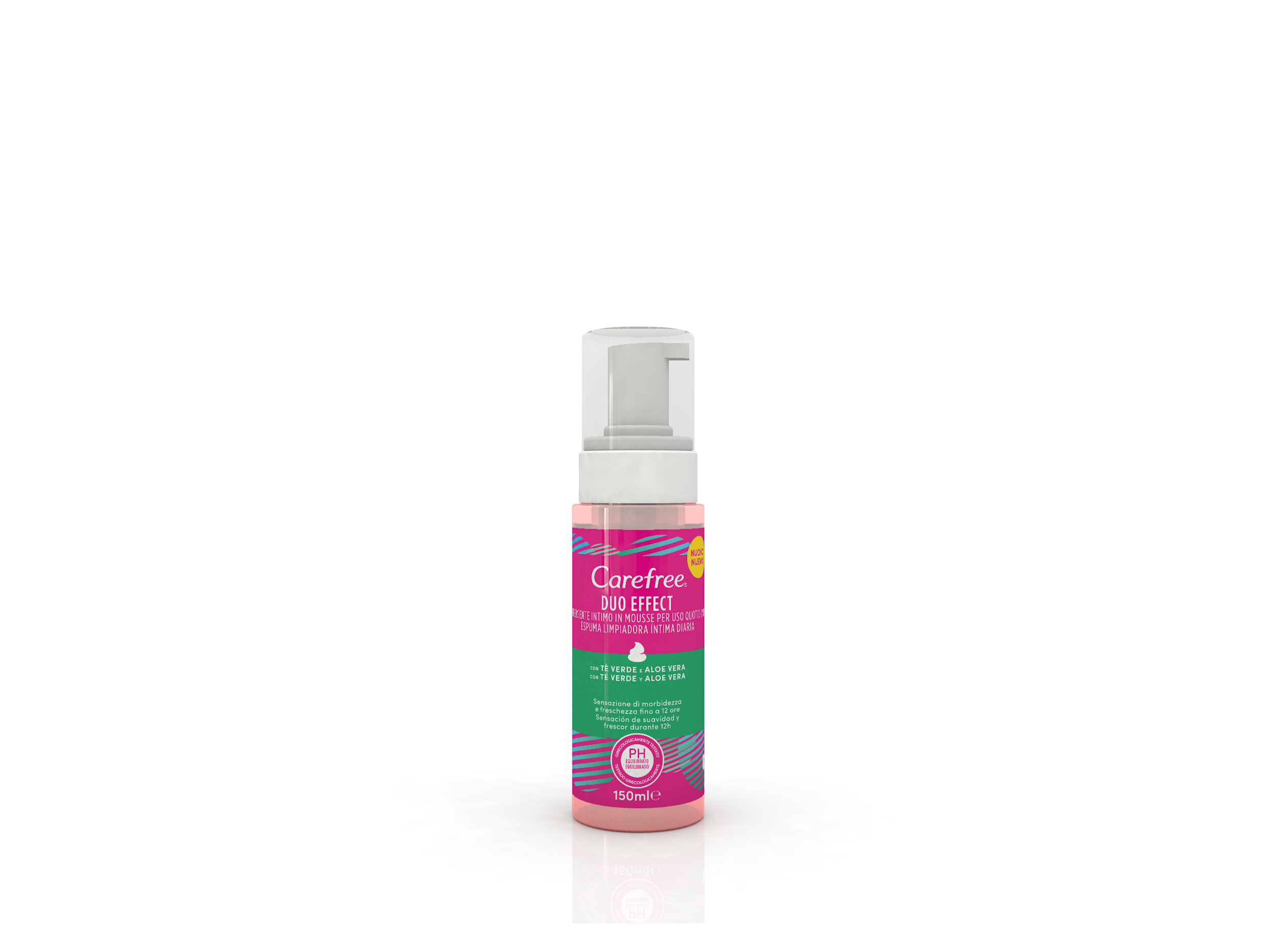 HIGIENE ÍNTIMA CAREFREE CHÁ VERDE E ALOE 150ML