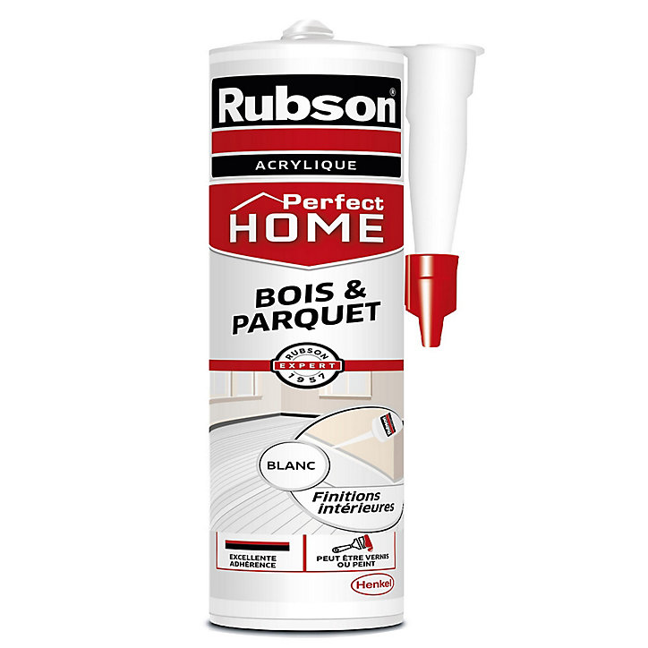 Joint de finition Rubson blanc 280ml