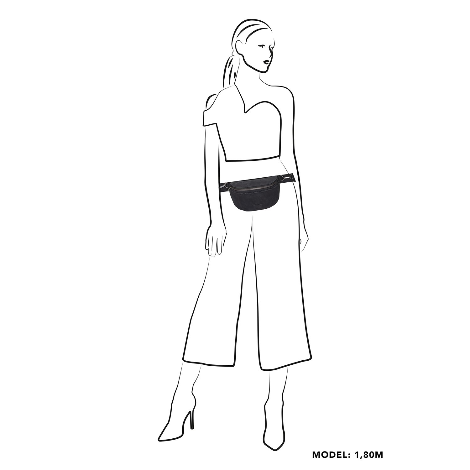 Zebra Trends Lisa Heuptas zwart