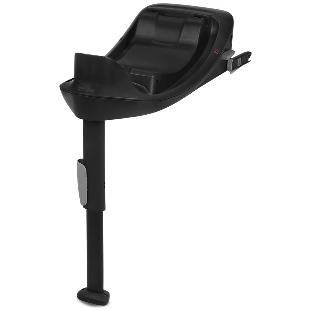 CYBEX Aton B2 R129 Kindersitz mit ISOFix-Basis One – Vulkanschwarz