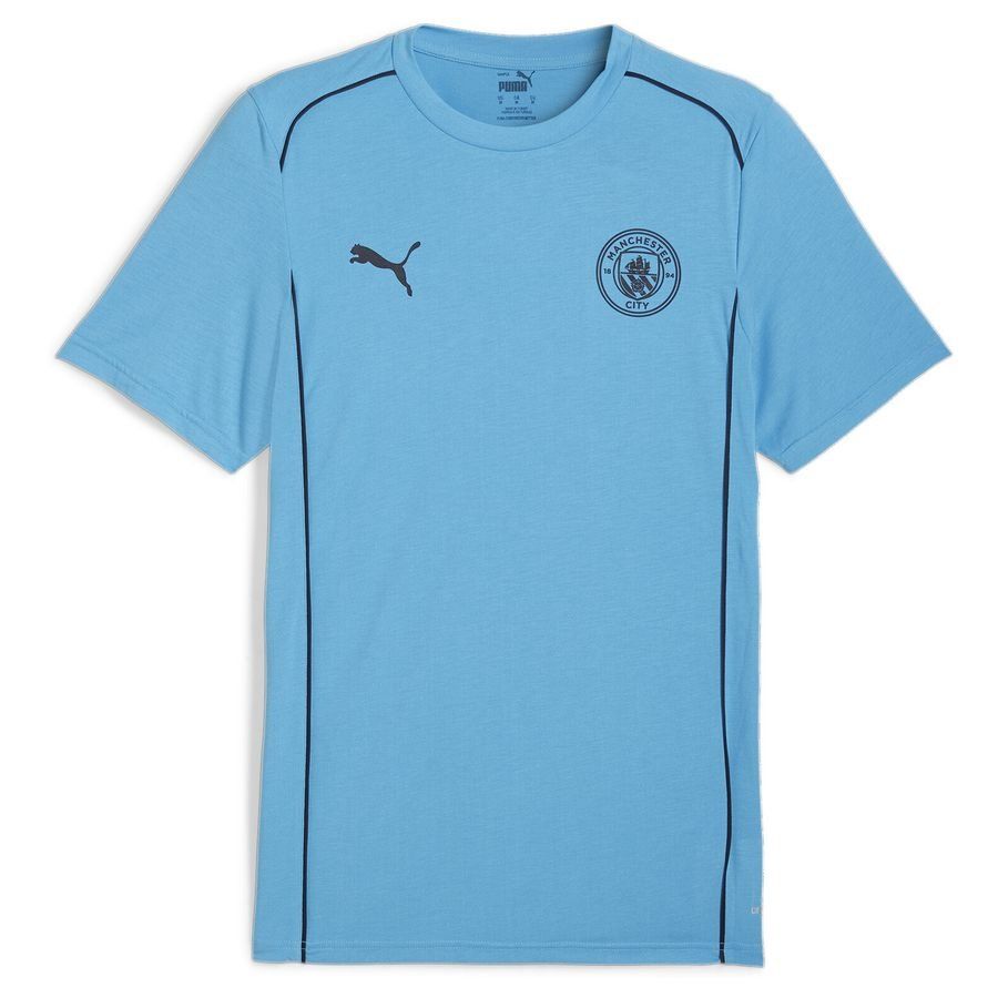 Manchester City T-Shirt Casuals - Magic Blue/Bleu Marine