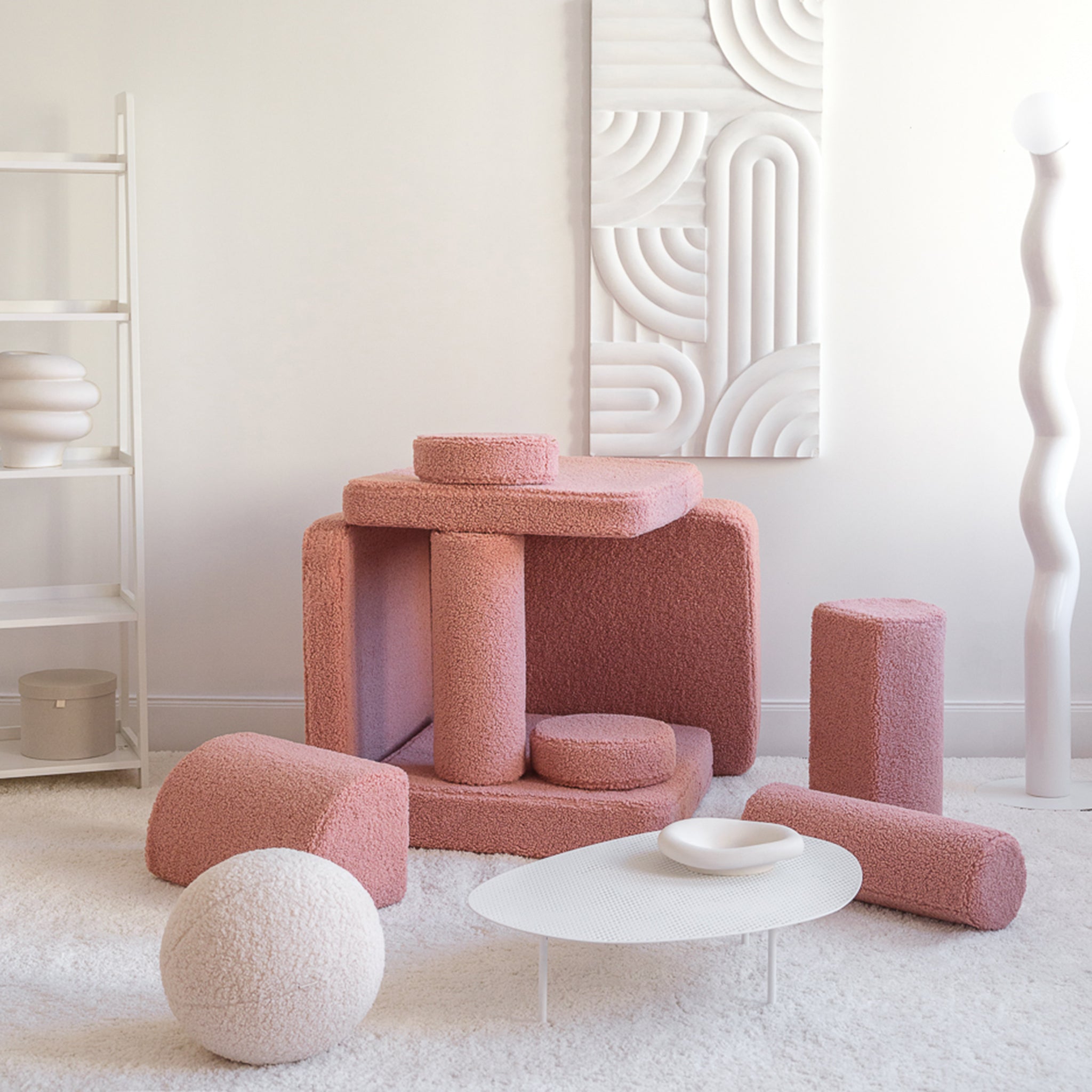 Wigiwama Sofa Settee Guava Pink