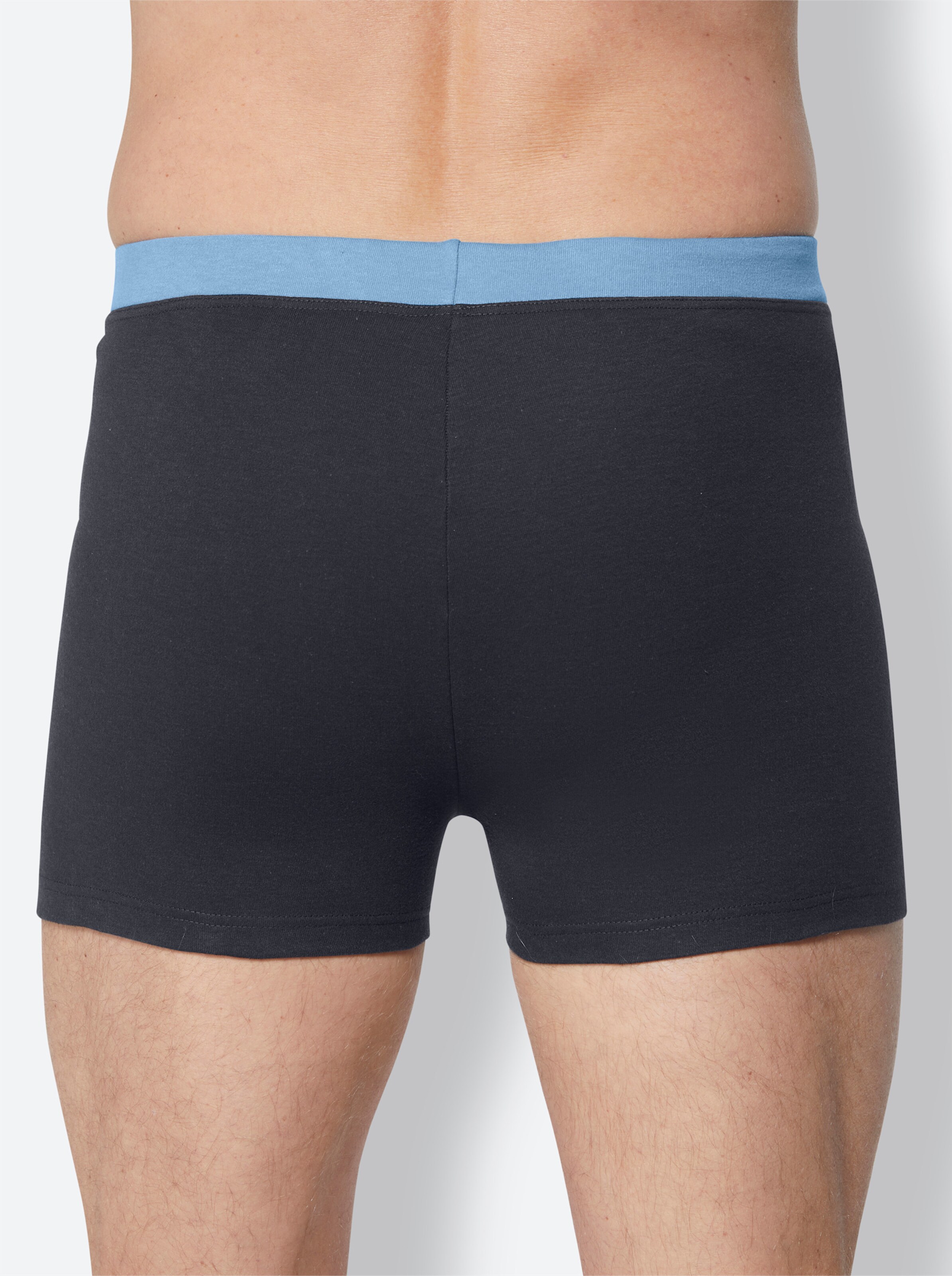 KINGsCLUB Hose kurz in marine + mittelblau